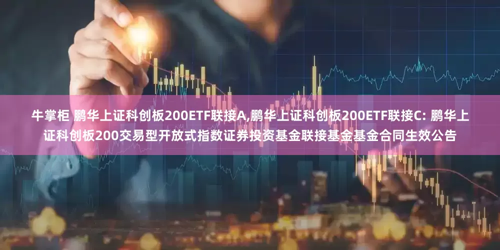牛掌柜 鹏华上证科创板200ETF联接A,鹏华上证科创板200ETF联接C: 鹏华上证科创板200交易型开放式指数证券投资基金联接基金基金合同生效公告
